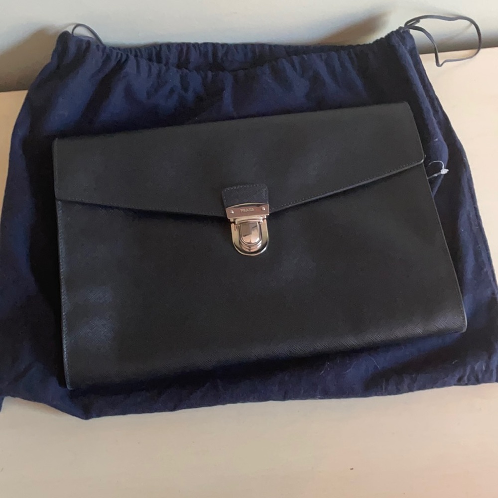 Prada business bag.